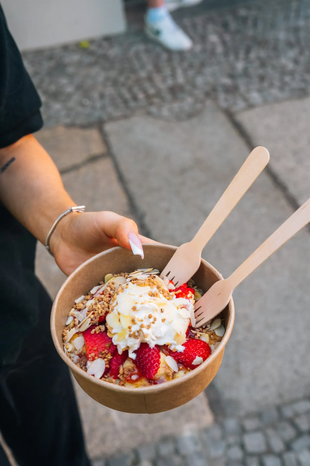 Pancake Bowls im Café Bebel