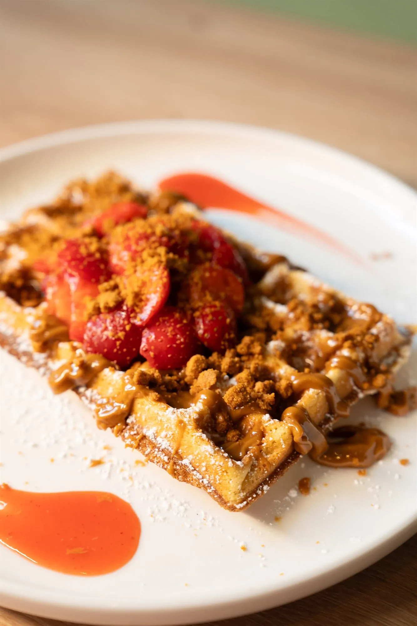 Waffeln im Café Bebel